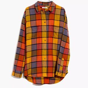 Flannel Sunday Shirt in Emmy Plaid
